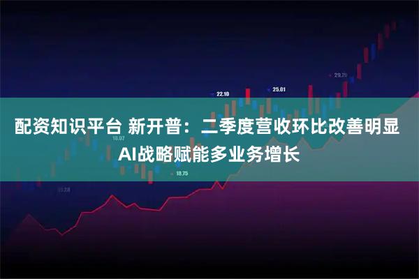 配资知识平台 新开普：二季度营收环比改善明显 AI战略赋能多业务增长